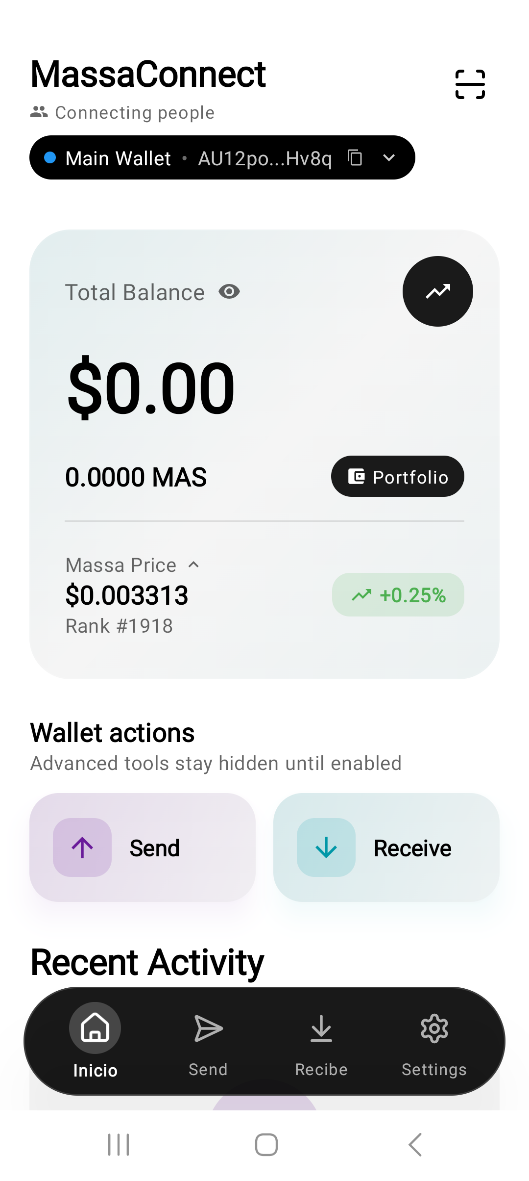 Create Wallet